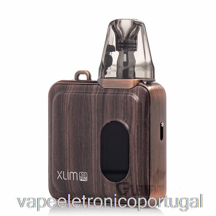 Vape Eletrônico Oxva Xlim Sq Pro 30w Sistema Pod Bronze Madeira